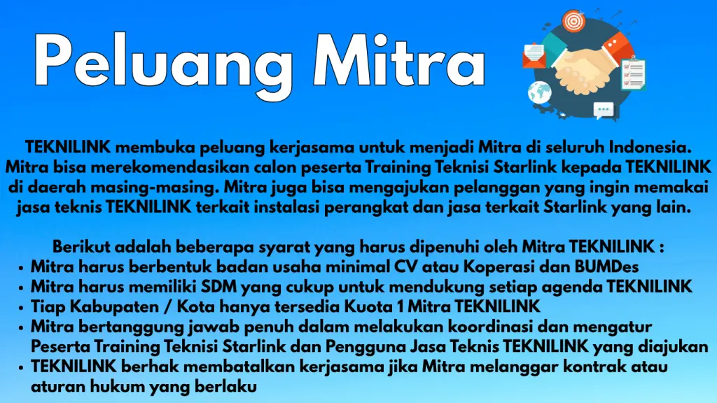 Peluang Mitra TEKNILINK